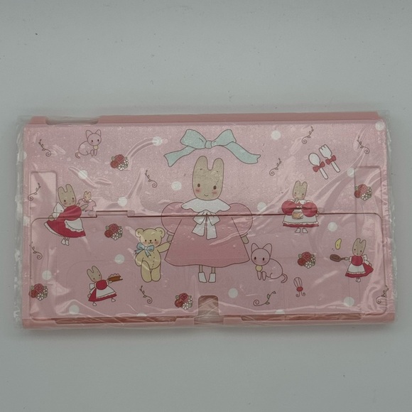 HYPERCASE Pink Case for Nintendo Switch with Shoulder Strap Cartoon Bunny - Picture 4 of 5